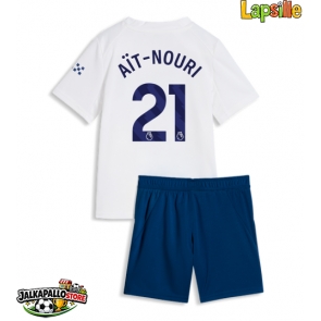 Manchester City Rayan Ait-Nouri #21 Kolmaspaita Lapsille 2026-27 Lyhythihainen (+ shortsit)